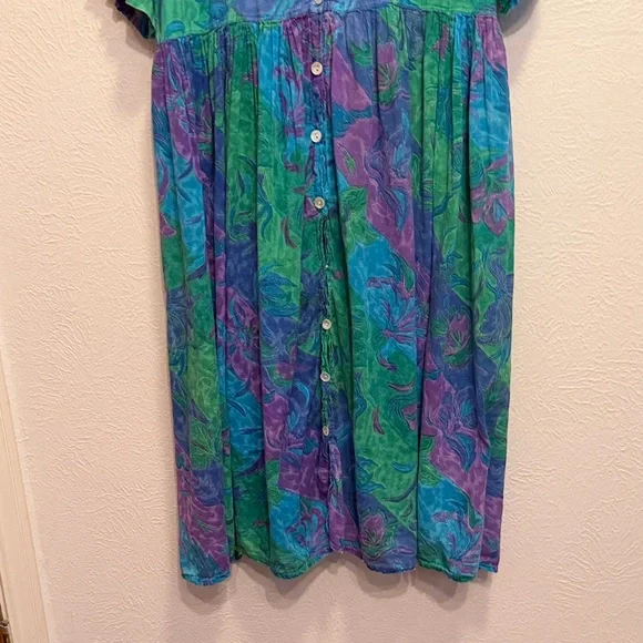 ☔️☔️☔️BOGOHO☔️☔️☔️Colorful Women's Dress-2-XL - Picture 3 of 10